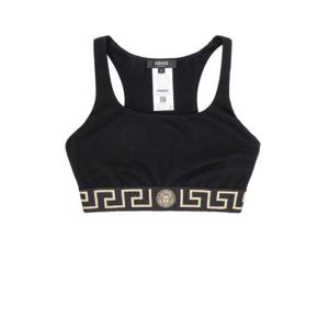 Versace Greca 보더 크롭 탑 10158801A11143 1B000 TP934822561