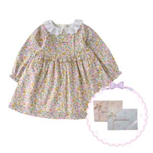선물추천 [밍크뮤HP]25년F W (YE)내추럴플라워원피스 (35A15-400-05)