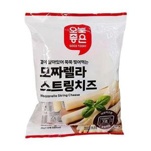 오늘좋은 모짜렐라 스트링 치즈 20g X 10개입 x 1개 a86643