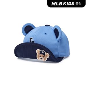 [MLB키즈 공식] 25N 메가베어 배색 와이어캡 LA (D.Sky Blue) 7AWRC025N-07SBD