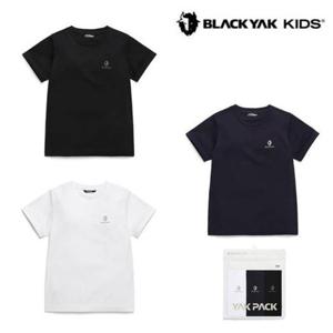 [블랙야크키즈]아동 냉감원단 트리플팩 기본 반팔티셔츠 S데일리3PACK티셔츠