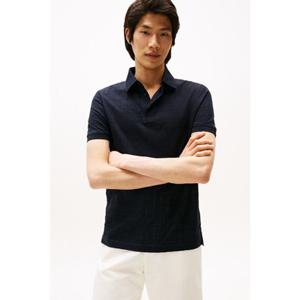 [타미힐피거종합관] 남성 윈도우패인 텍스처 폴로셔츠 (T12F6TKT370MT1 DW5)