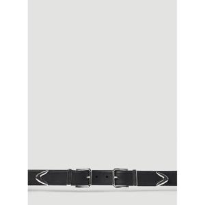 25 FW 돌체앤가바나 남성 더블 버클 가죽 벨트 dol0154012blk