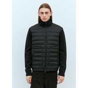 25 FW 몽클레어 남성 패디드 집업 가디건 mon0157025blk