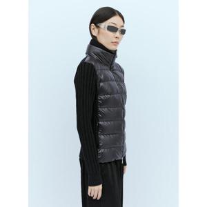 25 FW 몽클레어 여성 패딩 울 가디건 mon0254043blk