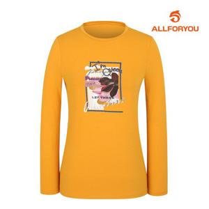 [올포유] 여성 원포인트 라운드 티셔츠 ALQTL7251-217_G