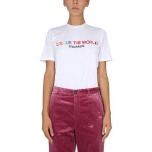 디스퀘어드2 반팔 티셔츠 S72GD0396 WHITE