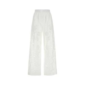 마그다뷰트림 스트레이트 팬츠 171525 WHITE White
