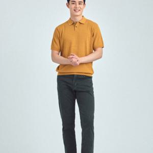 [브렌우드][셀렉션] 스탠다드핏 피그먼트 워싱 컬러 데님 BRPDM2