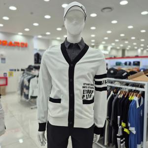 [파사디]남양주 남성골프 앞마이배색가디건Q24SKC201X_GN