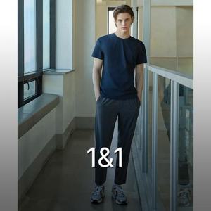 1&1 맨즈 엔지엔지니어드 스트레이트 팬츠_AMNFLP704_YDP