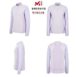 [밀레]밀레 MXSUT556 여성 여름 긴팔 LD 몰르 집업 티셔츠2_IC
