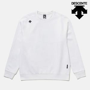 [데상트]데상트 백그래픽 컴포트핏 맨투맨 SP323UHT71WHT0 티셔