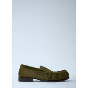25 FW 드리스반노튼 여성 Pony Hair Loafers dvn0261001grn