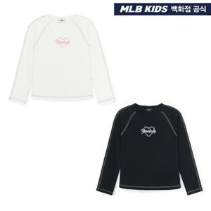 [MLB KIDS] 스트릿 하트 여아 슬림 티셔츠 뉴욕양키스 _ 7FTSH0154