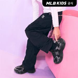 [MLB키즈 공식] 25FW 걸즈 리본 카고 투웨이 우븐팬츠 NY (Black) 7FWPB1554-50BKS