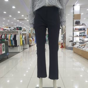 [까스텔바작]여성 여름 블랙라인 원턱 세미 와이드핏팬츠PT801EM