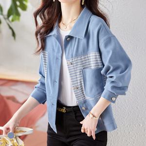 [카라]KARRA 파트체크카라자켓_A5F0001