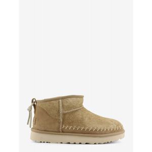 [UGG] 라프리마 여성 부츠 W 클래식 울트라 미니 Biarritz 스웨이드 앵클 1171538 MDSD MUSTARD SEED /12