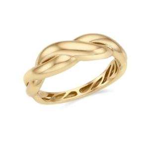 [로이드] 모던브리티쉬 트위스트 14k 반지 LRS22029G
