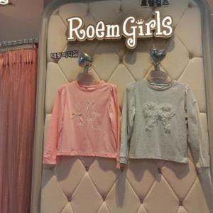 로엠걸즈 DP01 러블리  셔링 티셔츠 RGLA2582C