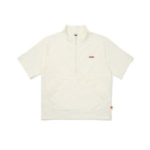 코닥반팔티 EQJ K5223LWTU1IVR 브리즈팝 스탠넥 아노락 IVORY