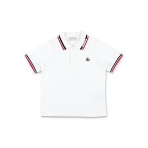 주니어 몽클레어 폴로 셔츠 8A0001289ALK 034 Bianco