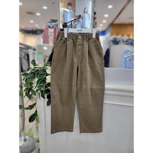 에꼴리에 세이브존06 원턱세미와이드 면바지 25C5202