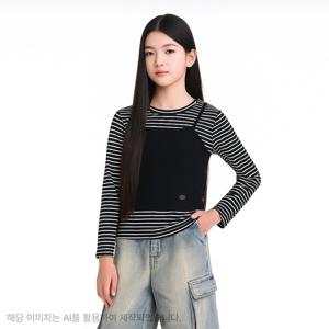 [더데이걸]핀 스트라이트 뷔스티에티 TGLA25W03