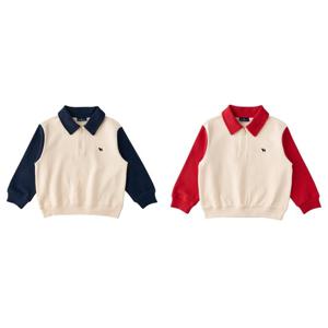 [블루독]NY-RD 컬러블럭스웨트셔츠 25A25-334-01,02