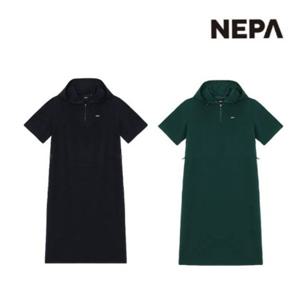 네파[택가 139,000원]여자 여름 롱 원피스 에어리 후드 원피스 통기성 쿨맥스 스커트 7K42860
