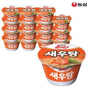 농심 새우탕큰사발115gx16개(1박스)