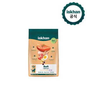 이즈칸 강아지사료 소프트 살몬 2.1kg+통통닭알파 2개