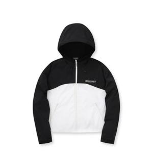 (디스커버리) 24S S 여름 DWWJ96043WHS여성 컬러블럭 크롭 바람막이