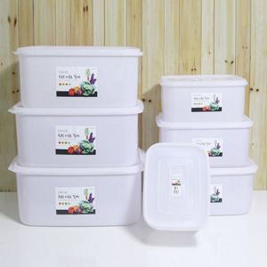 한진 신선밀폐통3호 3리터 김치통 신선백
