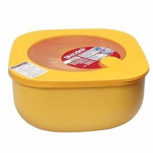 구찌니 밀폐용기 김치통 반찬통 보관통 노랑 975ml
