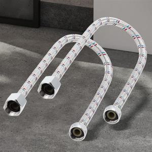 양변기 고압호스 60cm 2개 호수 연결호스 노즐