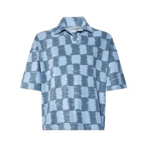 본사이 폴로 티셔츠 SS25TS007001 BLU Blue
