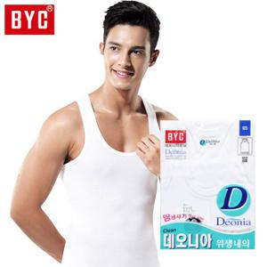 BYC 남성 데오니아 땀냄새방지 민소매런닝 DOLD70