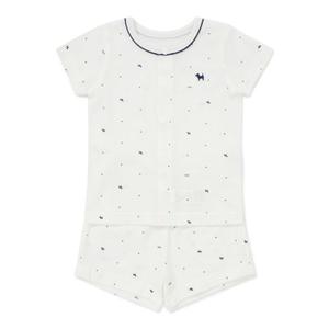 [블루독베이비8] SS25 BI뱀부내의 HJ (4537005405) (BLUEDOG BABY 유아 출산 백일 선물 도트 강아지 내복)