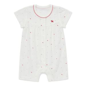 [블루독베이비8] SS25 BI뱀부우주복 HJ (4537004106) (BLUEDOG BABY 유아 출산 백일 선물 도트 강아지 내복