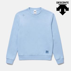 [데상트] UQC 에센셜 에코테리 맨투맨 SP123UHT11BLU0 긴팔티