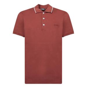 에르메네질도제냐 폴로 티셔츠 UF358A9 F746 D09 Brown