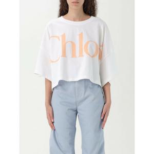 [CHLOE] 여성 티셔츠 탑 CH25UJH09183 101 화이트 /6