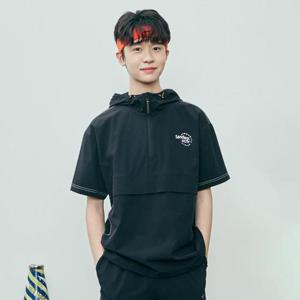 행텐틴즈 동백01 스트레치셋업 후드 반팔 아노락 14520-031-454-41