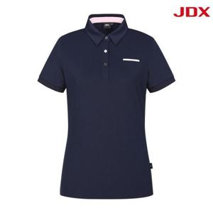 JDX 세이브존07 여성 베이직 카라 티셔츠 X2TSV6541DN