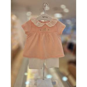 아가방 세이브존03 아가방 로지 왕관 JQ 반팔 레깅스 상하세트 AG01S323063A