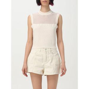 알마니 민소매 티셔츠 XW000580AF12875 F0024 Yellow Cream