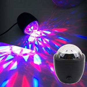 Coms 휴대용 LED 미러볼 파티조명 노래방 싸이키