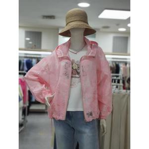 끄레아또레 세이브존09 후드 레이스 점퍼 mo256jp430
